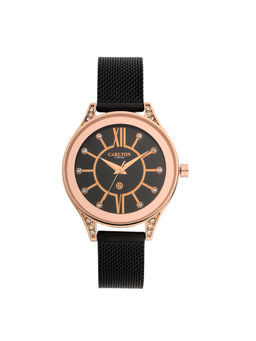 Carlton London - Analog Watch - Black