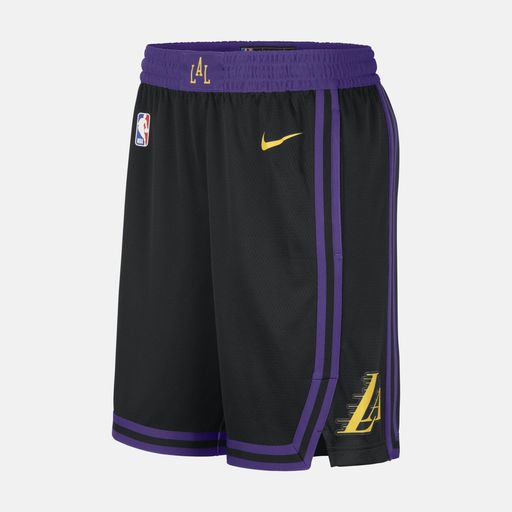 Los Angeles Lakers City Edition 2023/24 - Nike Los Angeles Lakers City Edition 2023/24 Men's Dri-FIT NBA Swingman Shorts