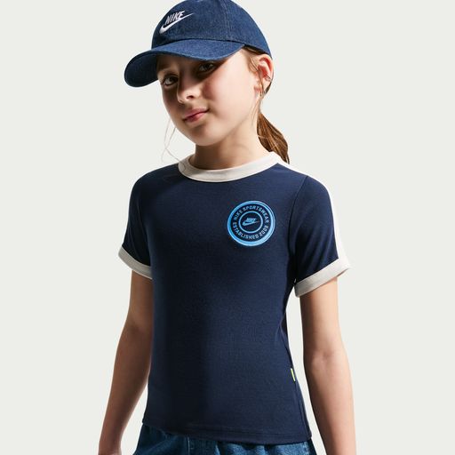 Nike Sportswear - Older Kids' (Girls') Short-Sleeve Rib Top