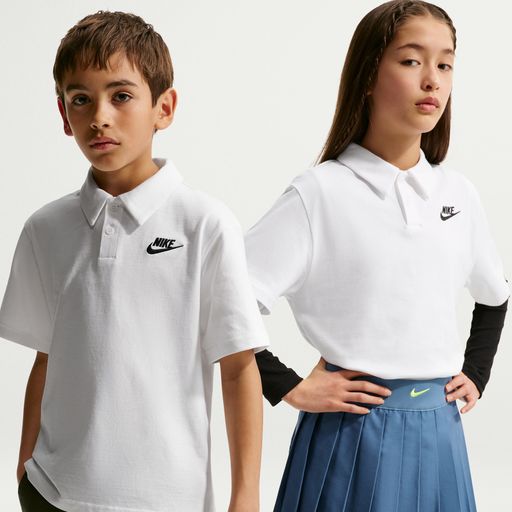 Nike Sportswear Club - Older Kids' Knit Short-Sleeve Polo