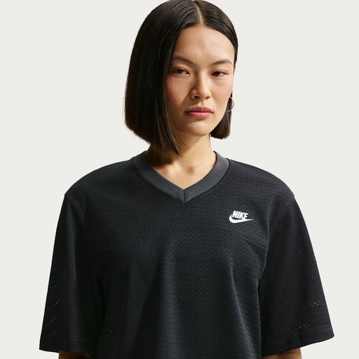 Nike Sportswear - Women's Oversized Heritage Cropped Mesh Jersey