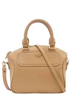 Eske - Clara Leather Handbag, Bisque Cosmos