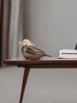 At Home by Nilkamal - Sparrow Showpiece Rose Gold