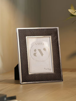 Aarvi Decor - Black Woven Fabric Prestige Tabletop Photo Frame