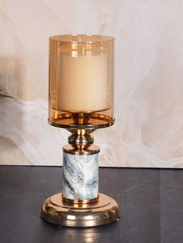 Aarvi Decor - Gold Whimsical Light Candle Holder