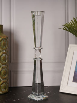 Aarvi Decor - Transparent Elegance Candle Holder