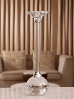 Aarvi Decor - Transparent Celestial Orb Candle Holder