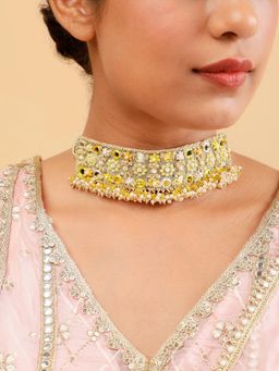 TONOTO - Yellow Kesar Choker