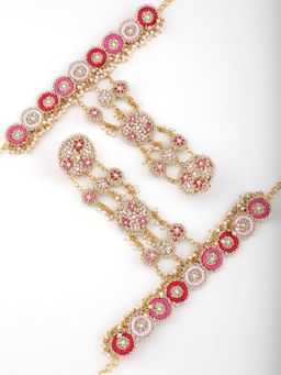 TONOTO - Pink Ramya Rose Pair of Pair Phool