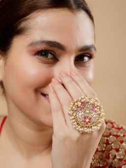 TONOTO - Pink Ramya Rose Ring