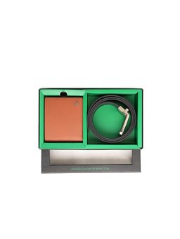 United Colors of Benetton - Men Barletta Belt with Wallet - Tan