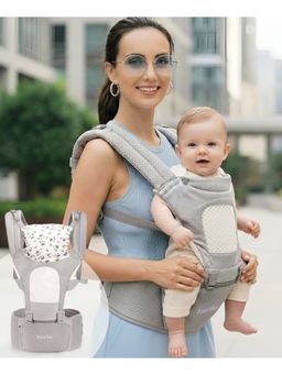 Bonfino - Admire 5 in 1 Multi Way Baby Carrier Grey