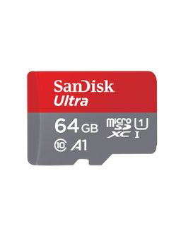 SanDisk - Ultra microSD UHS-I Card 64GB, 120MB/s R, Memory Card