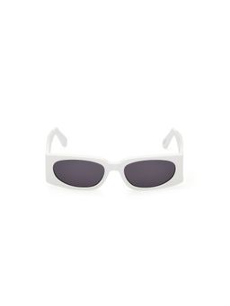 GCDS - White Full Rim Sunglass GD0016 56 21A (56)
