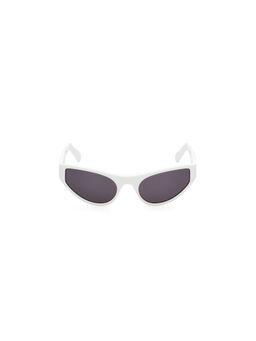 GCDS - White Full Rim Sunglass GD0024 55 21A (55)