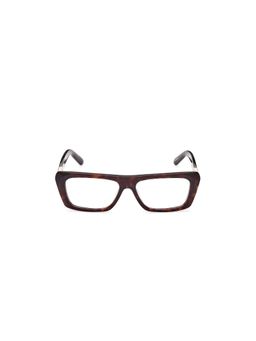 GCDS - Brown Full Rim Eyeglass Frame GD5018 53 001 (53)