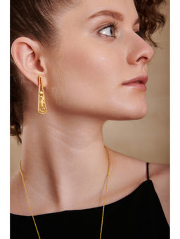 Melrosia - Gold Acanthus Earrings