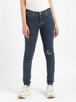 Levi's - 710 Women Super Skinny Fit Slash Knee Light Fade Stretchable Jeans