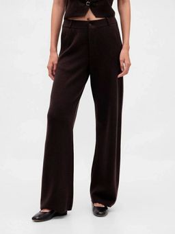 GAP - Brown Women Relaxed Fit Dress Pants Trouser