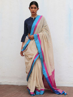 Chidiyaa - Holika Abeera Handwoven Cotton Saree