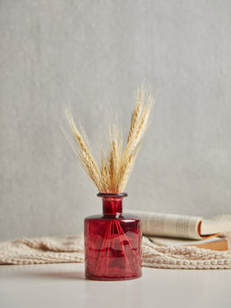 Twig & Twine - Convivial Bud Vase with Crakle Maroon