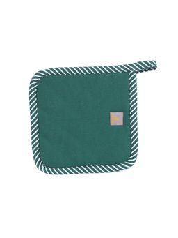 Maspar - Russel Cotton Printed Green 5Pc Kitchen Set