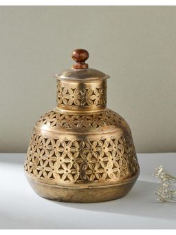Fabindia Brass Metal Soha Tea Light Holder
