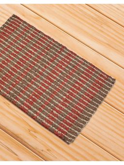 Fabindia - Orange Jute Door Mat