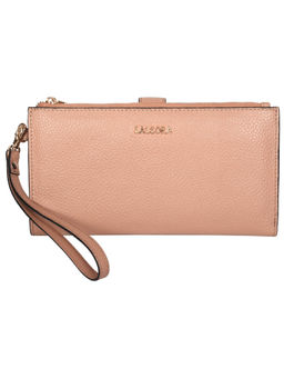 Sassora - Genuine Premium Leather Peach Color Wallet (M)