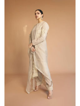 Masaba - The Paan Phool Embroidered Kurta with Pant and Dupatta (Set of 3)