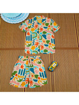 The Lion and the Fish - Printed Co-Ord Multi Colour (Set of 2)