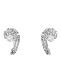 Palmonas - Regal Pearl Arc 925 Sterling Silver Ear Cuff