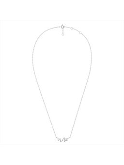 Palmonas - Sculpted Pearl Wave 925 Sterling Silver Necklace