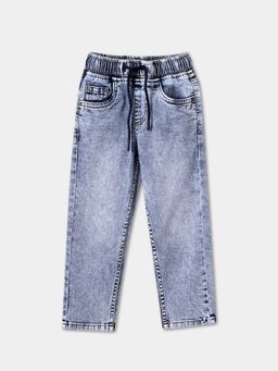 R&B - Boys Blue Textured Jeans