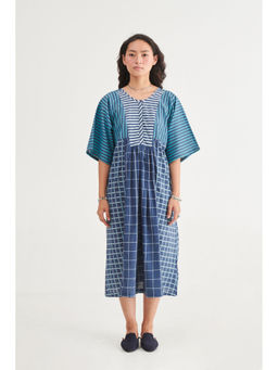 Prakriti Jaipur - Blue Midi Dress