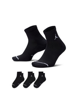 Nike - Unisex Black Everyday Elevated Socks (Pack of 3)
