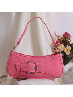 TREASO CLOSET - Pink Alaric Mini Sling Bag For Women