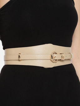 Twenty Dresses by Nykaa Fashion - Beige Truly Be Yourself Belt