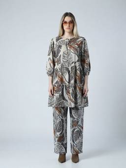 FELRIO - Tropical Flow Multicolour Top with Pant