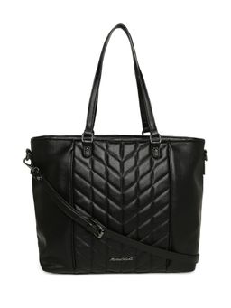 Marina Galanti - Black Color Soft PU Material Medium Size Shopping Bag - MB0377SG3001