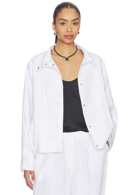 AEXAE - Linen Bomber Jacket