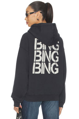ANINE BING - Harvey Stencil Hoodie