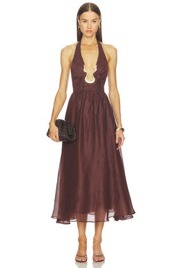 Bardot - Cavarly Ramie Halter Dress