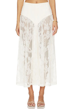 Bardot - Hildie High Waisted Midi Skirt