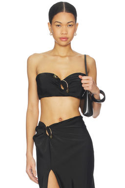 Bardot - Dylan Satin Bandeau Top