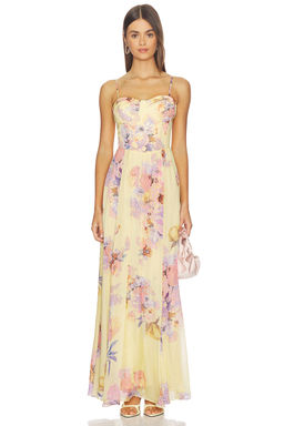 HEMANT AND NANDITA - Corseted Long Dress