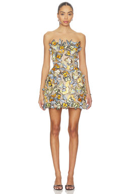 Bronx and Banco - Bella Butterfly Maraya Strapless Dress