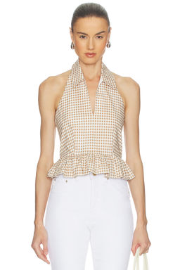 Caroline Constas - Aya Halter Top