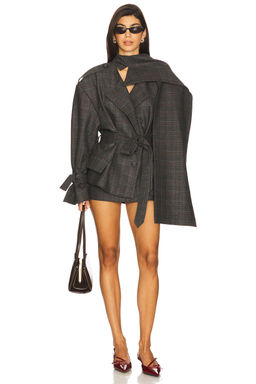 Ceren Ocak - Cape Detailed Jacket