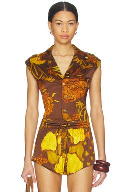 Donde Esteban - Veranera Cropped Shirt